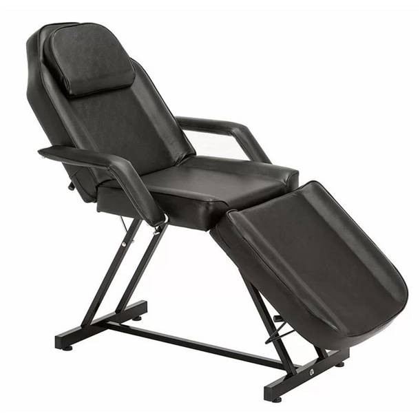 Inbox Zero Vegan Leather Tattoo Spa Facial Salon Recliner Adjustable